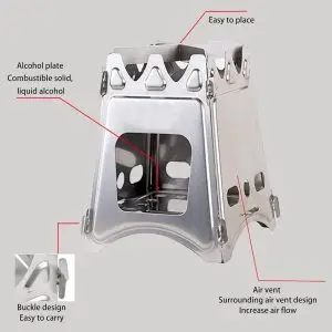 Portable Wood Burning camping Stove